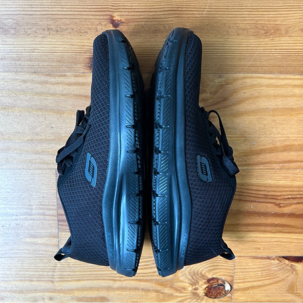 Skechers Mens Flex Advantage Bendon Black Casual Shoes Sneakers Size 9 Box - Picture 7 of 12